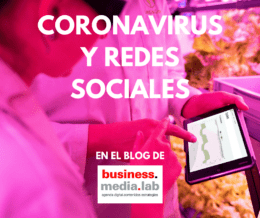 Coronavirus y Redes Sociales